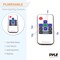 Pyle Pyle 6.5 in Dual Waterproof Marine Speakers, 250W Outdoor Car/Boat Stereo, Waterproof, LED Mount Grill PLMRX68LEB - alternate 2
